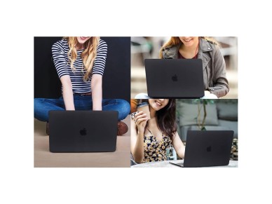 Capa Tech-Protect SmartShell para MacBook Pro 16" M1 / ??M2 / M3 2021-2023 - preto fosco