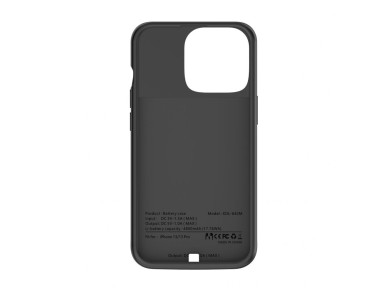 Tech-Protect PowerCase for iPhone 13 / 13 Pro with 4800mAh Powerbank - Black Tech-Protect PowerCase for iPhone 13 / 13 Pro with 4800mAh Powerbank - Black