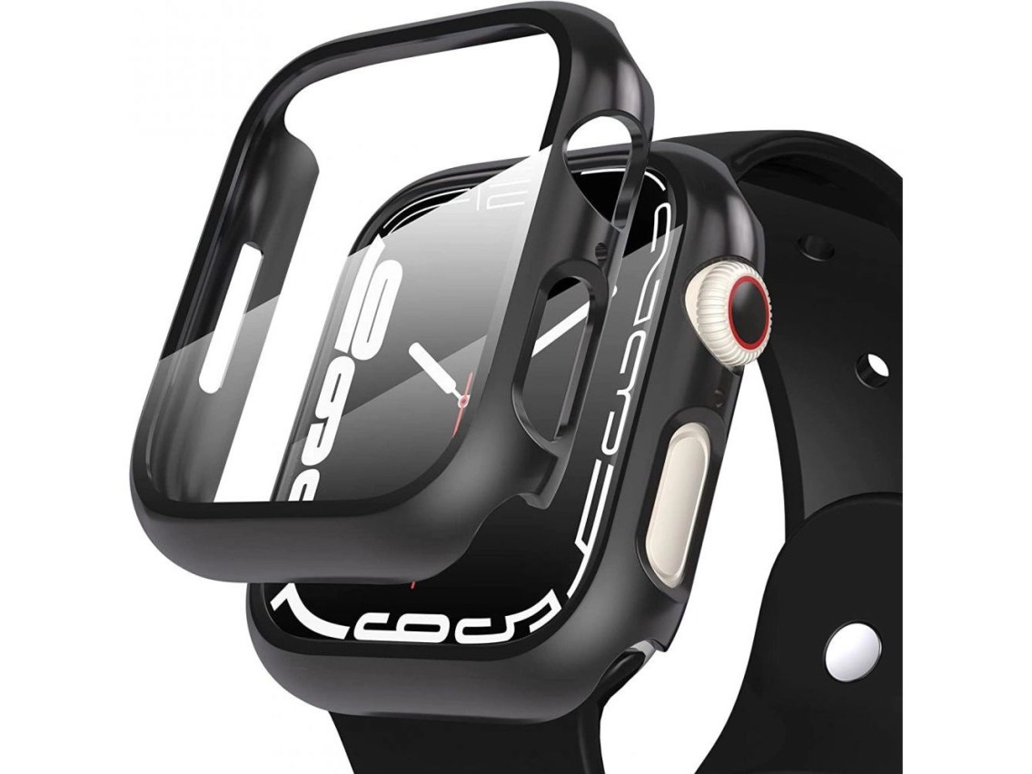 Tech-Protect Defense360 Case for Apple Watch 7 / 8 / 9 (45mm) - Black
