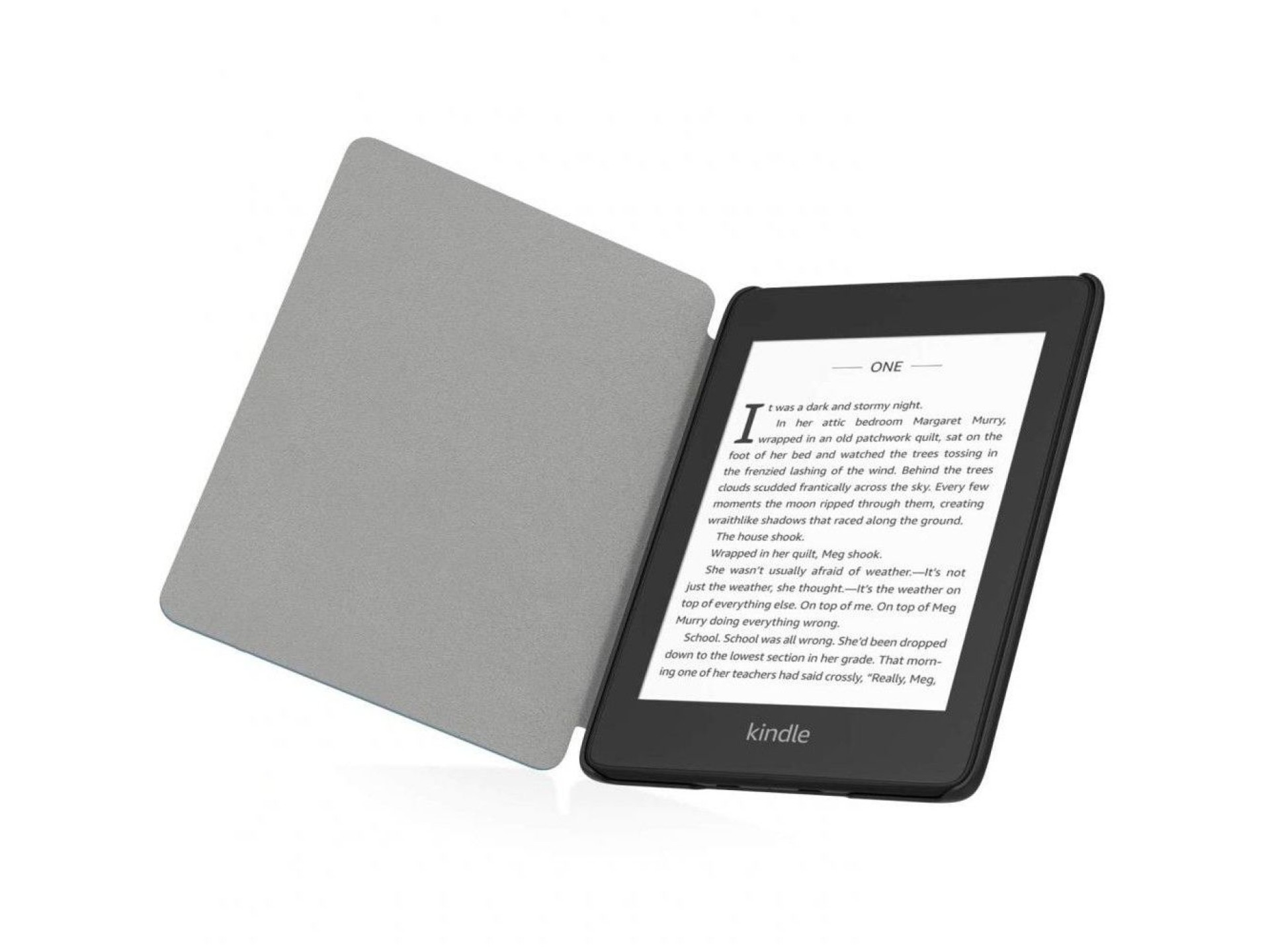Capa protetora Tech-Protect SmartCase para Kindle Paperwhite V/5/Edição Signature - Azul com flores