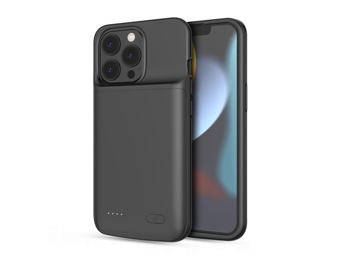 Tech-Protect PowerCase for iPhone 13 / 13 Pro with 4800mAh Powerbank - Black