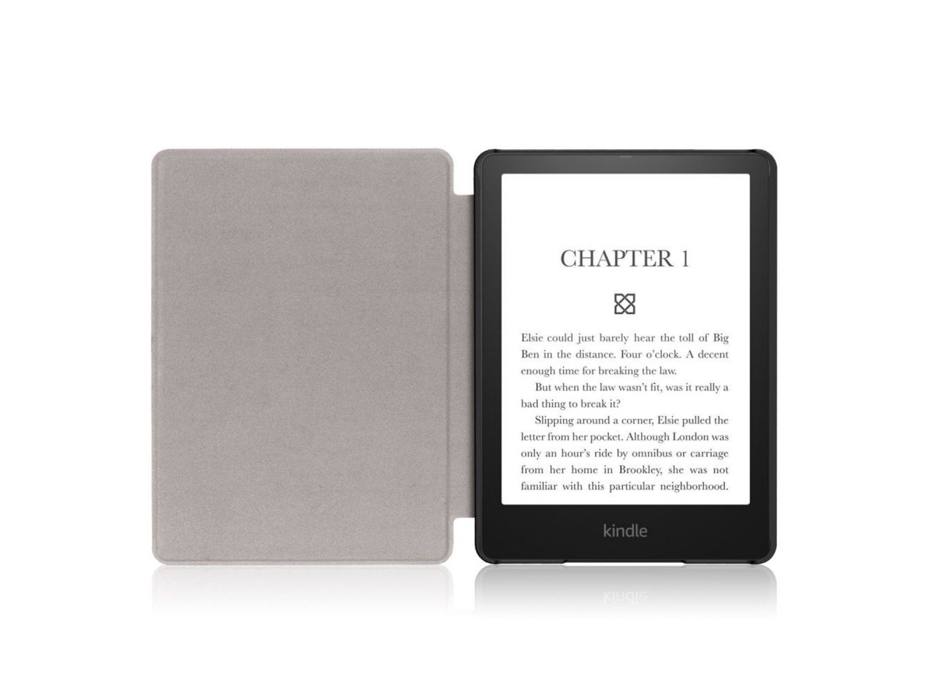 Capa protetora Tech-Protect SmartCase para Kindle Paperwhite V/5/Edição Signature - Azul com flores