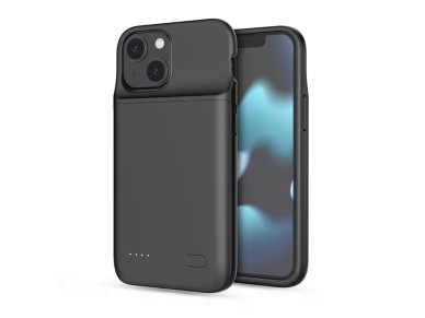 Funda Tech-Protect PowerCase para iPhone 12 mini / 13 mini con bater�a externa de 4700 mAh - negra
