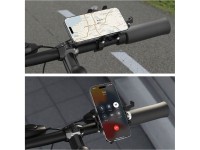 Soporte universal para teléfono de bicicleta Tech-Protect V1 - Negro Soporte universal para teléfono de bicicleta Tech-Protect V1 - Negro