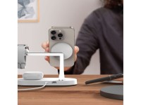 Cargador inductivo Tech-Protect A12 3 en 1 MagSafe para smartphone/auriculares/reloj inteligente - B Cargador inductivo Tech-Protect A12 3 en 1 MagSafe para smartphone/auriculares/reloj inteligente - B