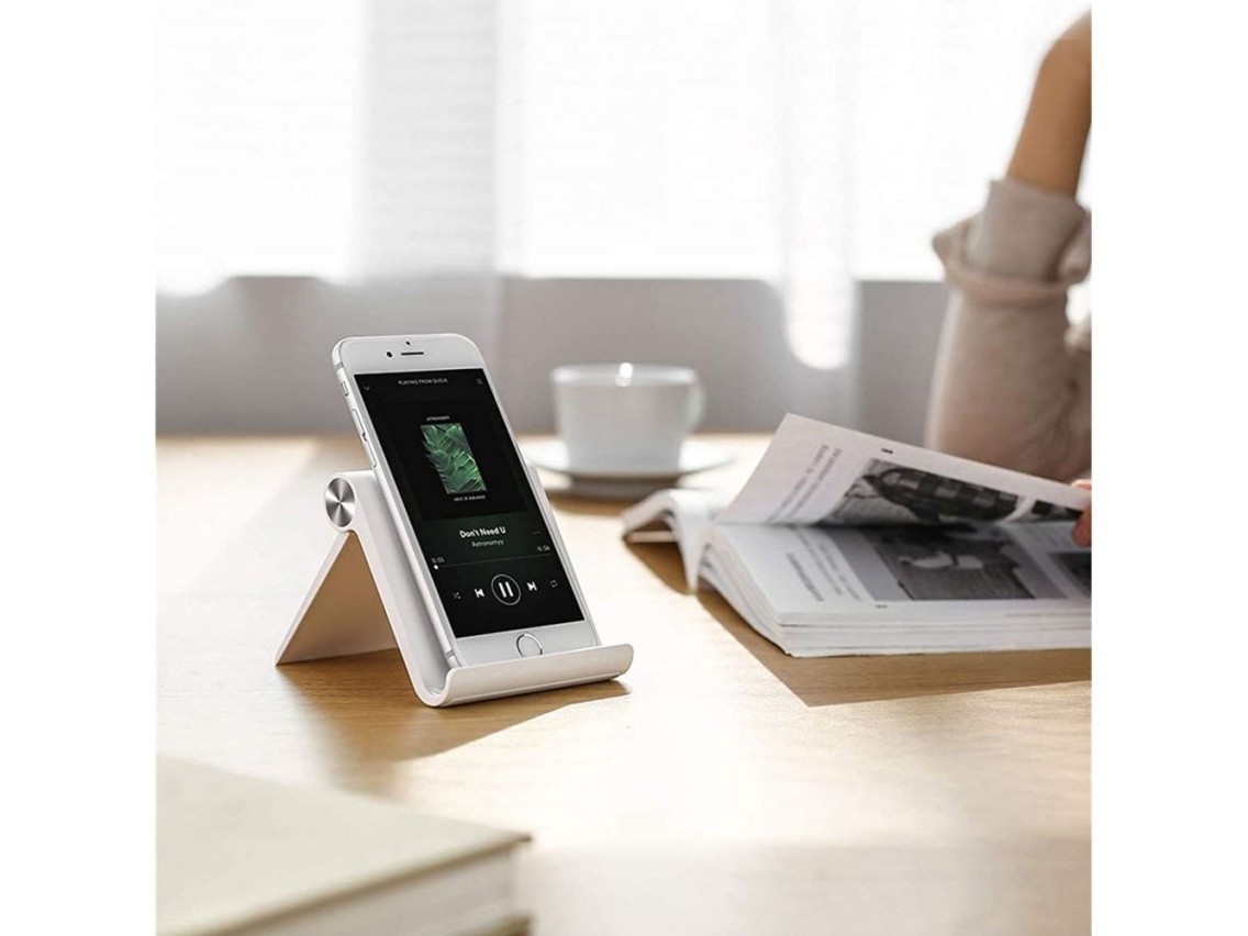 Suporte universal Tech-Protect Z1 para smartphone/tablet - Branco