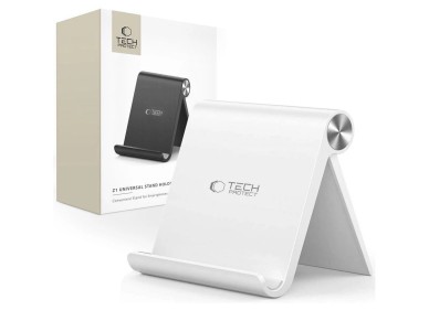 Suporte universal Tech-Protect Z1 para smartphone/tablet - Branco