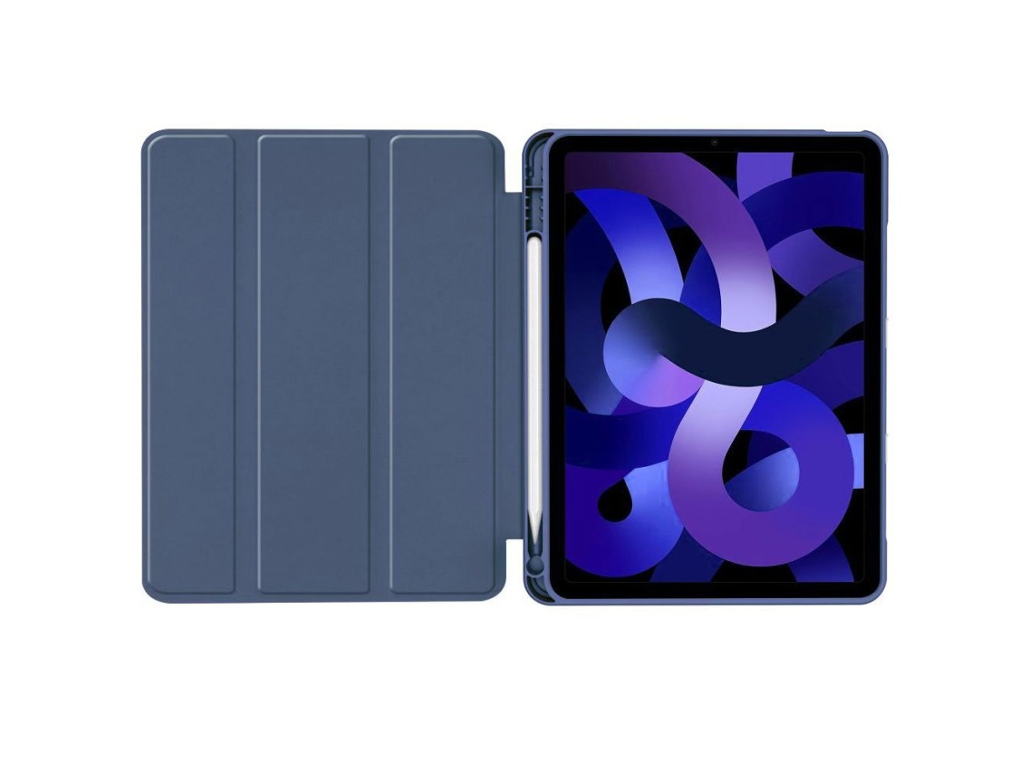 Capa Tech-Protect SC Pen para iPad Air 10.9" 2020-2022 / 11" 2024 - Azul Marinho