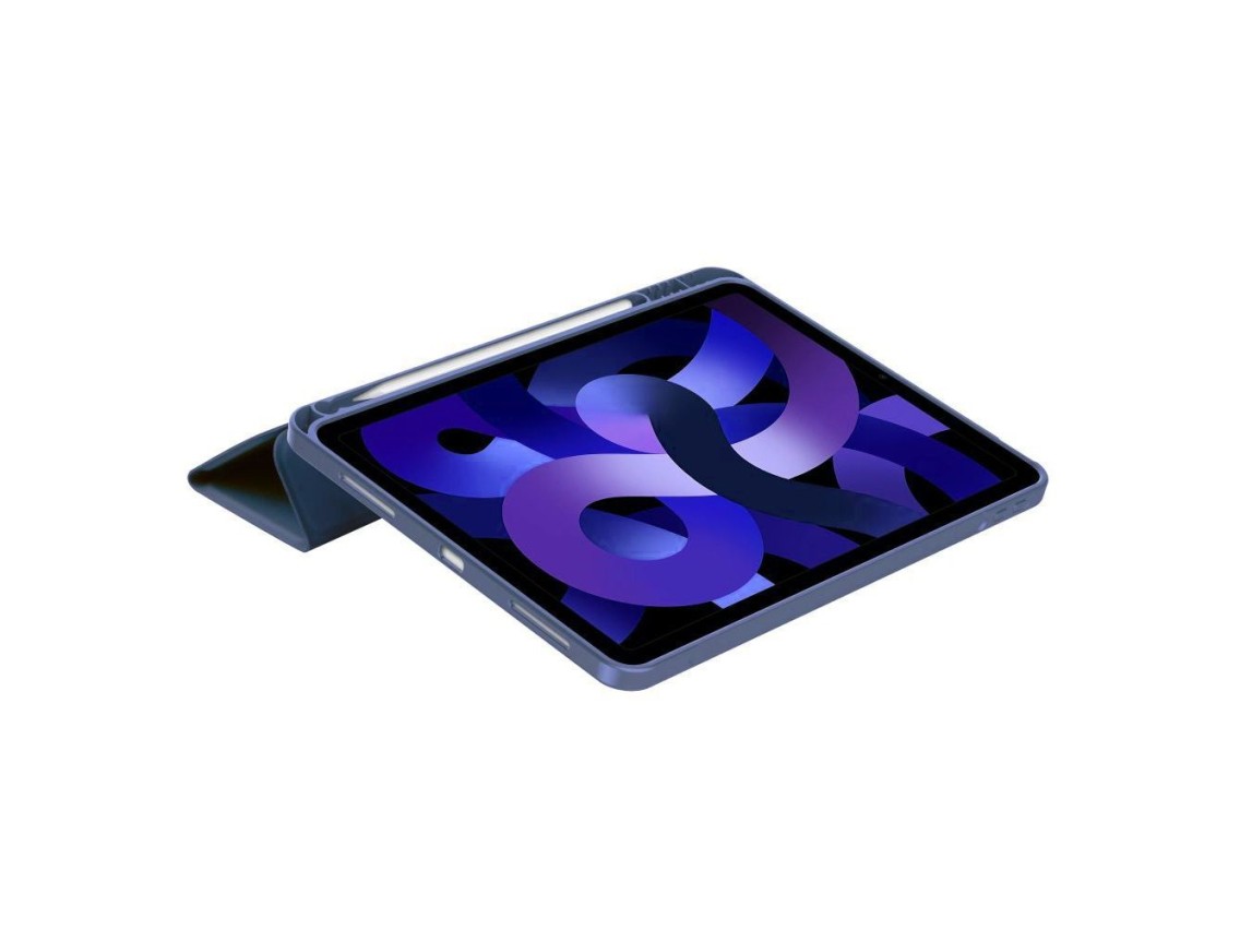 Capa Tech-Protect SC Pen para iPad Air 10.9" 2020-2022 / 11" 2024 - Azul Marinho