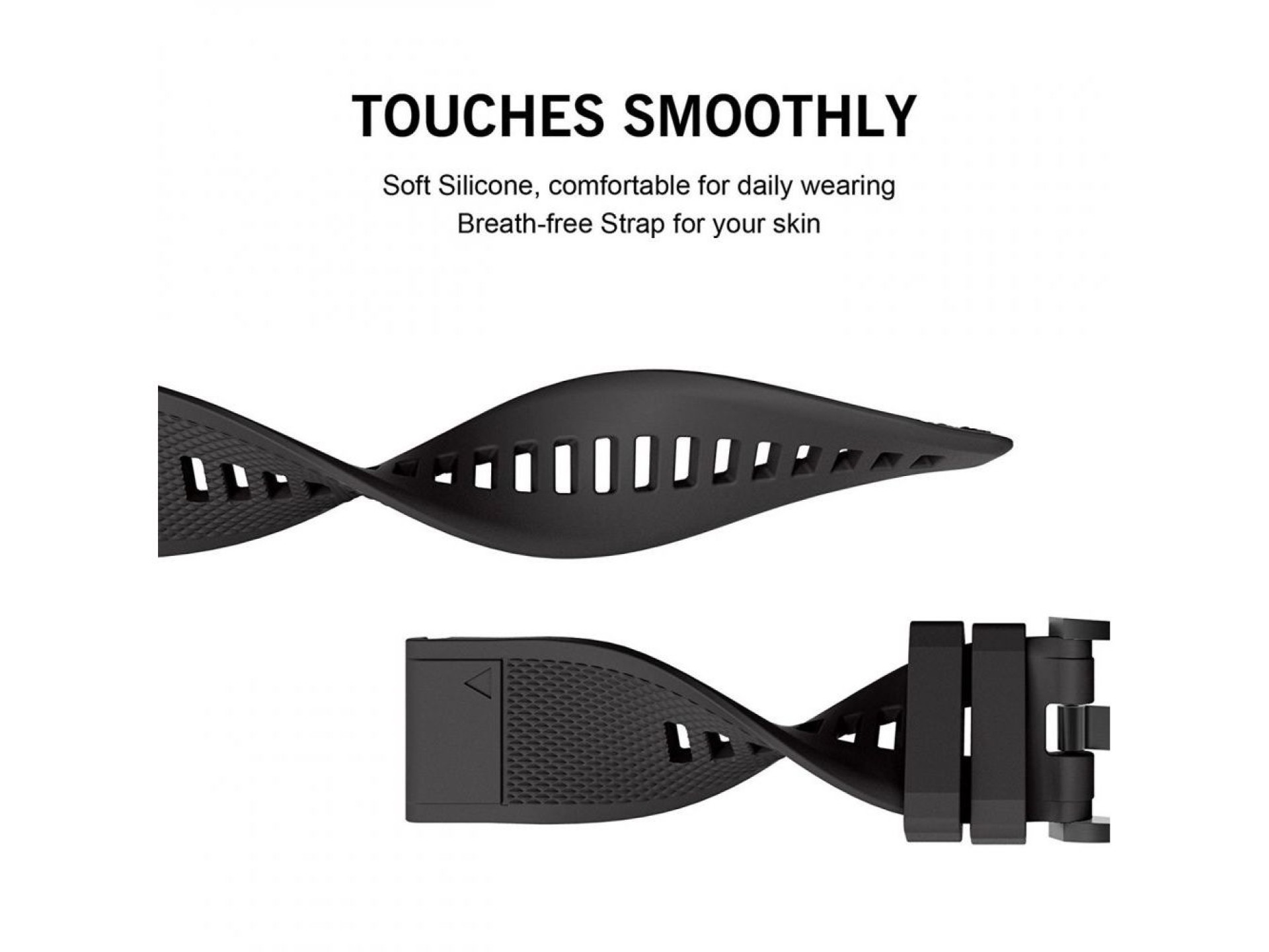 Capa Tech-Protect Smooth para Garmin Fenix ??5 / 6 / 6 Pro / 7 - preta