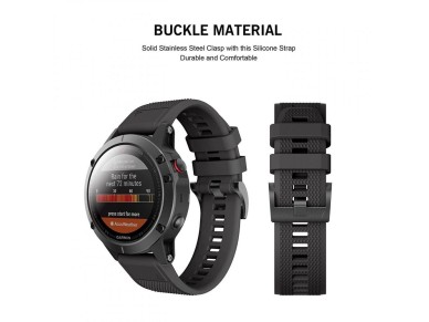 Tech-Protect Smooth case for Garmin Fenix 5 / 6 / 6 Pro / 7 - black Tech-Protect Smooth case for Garmin Fenix 5 / 6 / 6 Pro / 7 - black
