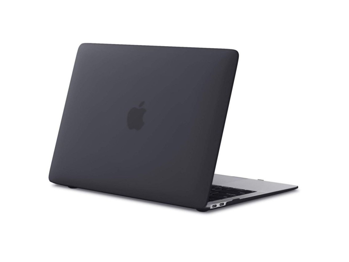 Capa Tech-Protect SmartShell para MacBook Air 13'' 2018-2020 - Preto Fosco