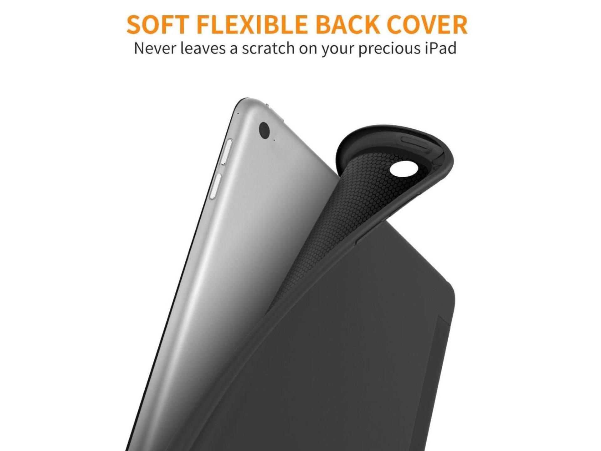 Capa Tech-Protect SmartCase para iPad 9.7'' 5/6 2017-2018 - preta