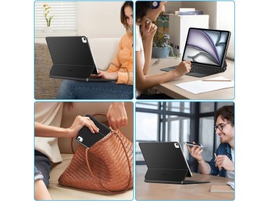 Tech-Protect Smartcase Magnetic with Keyboard for iPad Pro 12.9” 2020 / 2021 / 2022 / iPad Air Tech-Protect Smartcase Magnetic with Keyboard for iPad Pro 12.9” 2020 / 2021 / 2022 / iPad Air