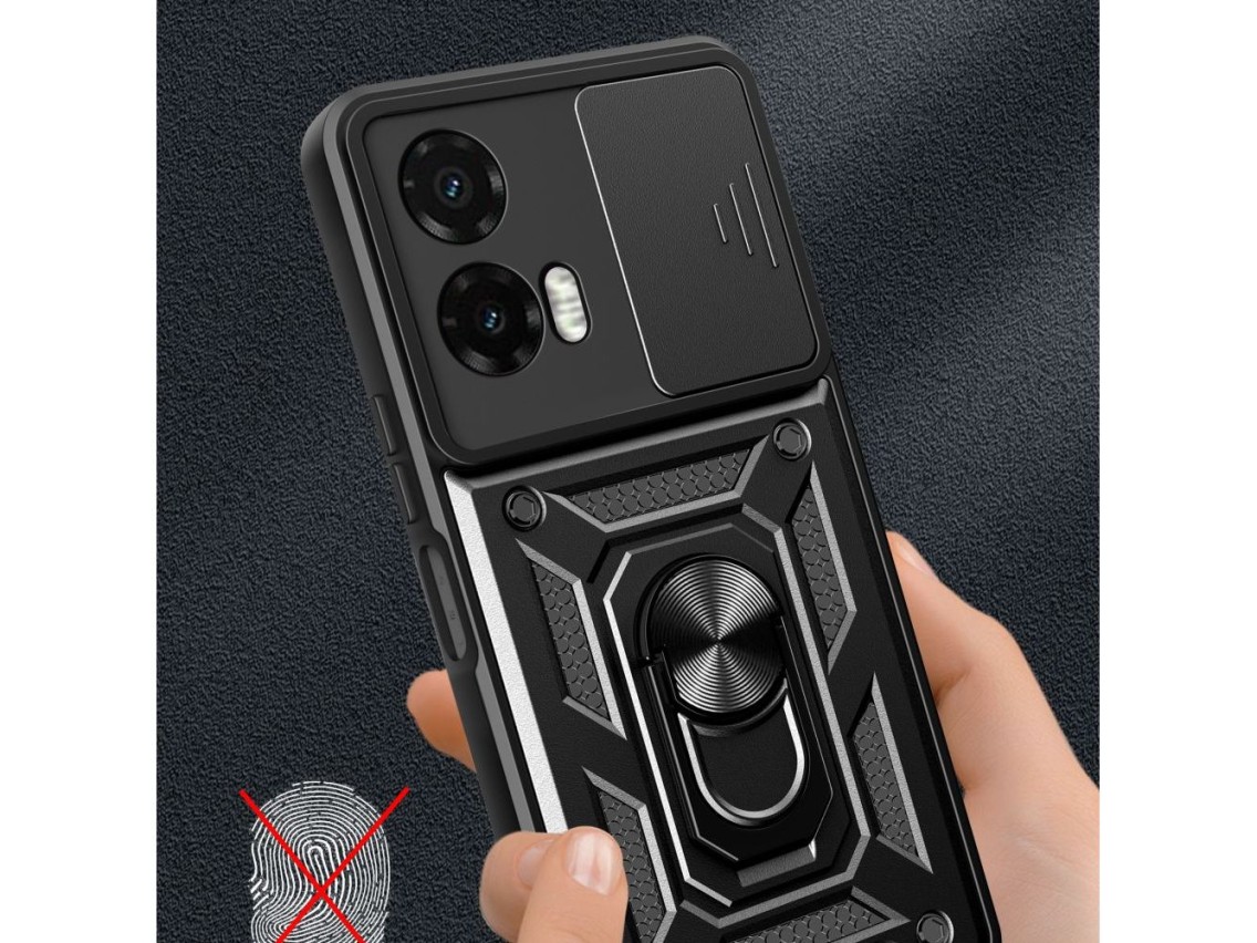 Tech-Protect CamShield Pro Case for Motorola Moto G35 5G - Black