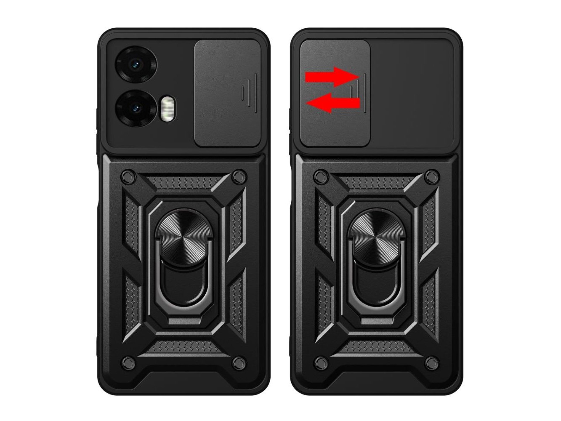 Tech-Protect CamShield Pro Case for Motorola Moto G35 5G - Black