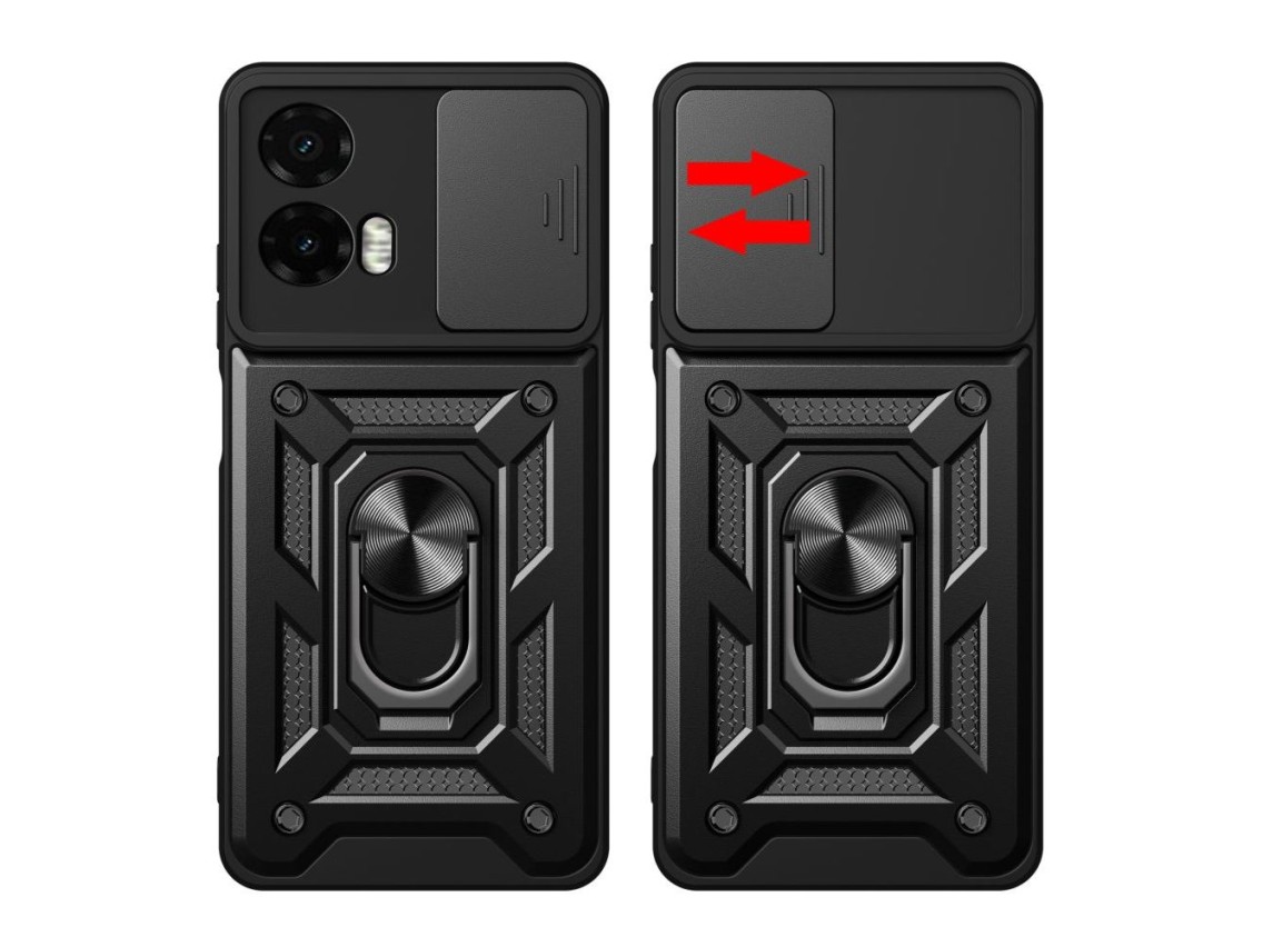 Tech-Protect CamShield Pro Case for Motorola Moto G35 5G - Black