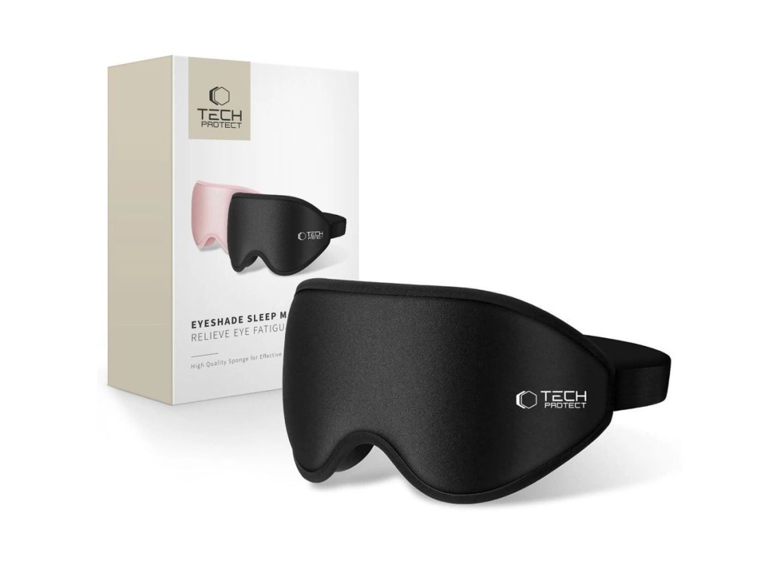 M�scara de dormir Tech-Protect Eyeshade - Preta