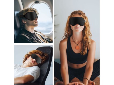 M�scara de dormir Tech-Protect Eyeshade - Preta