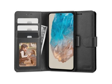 Funda tipo cartera Tech-Protect para Samsung Galaxy M35 5G - Negra