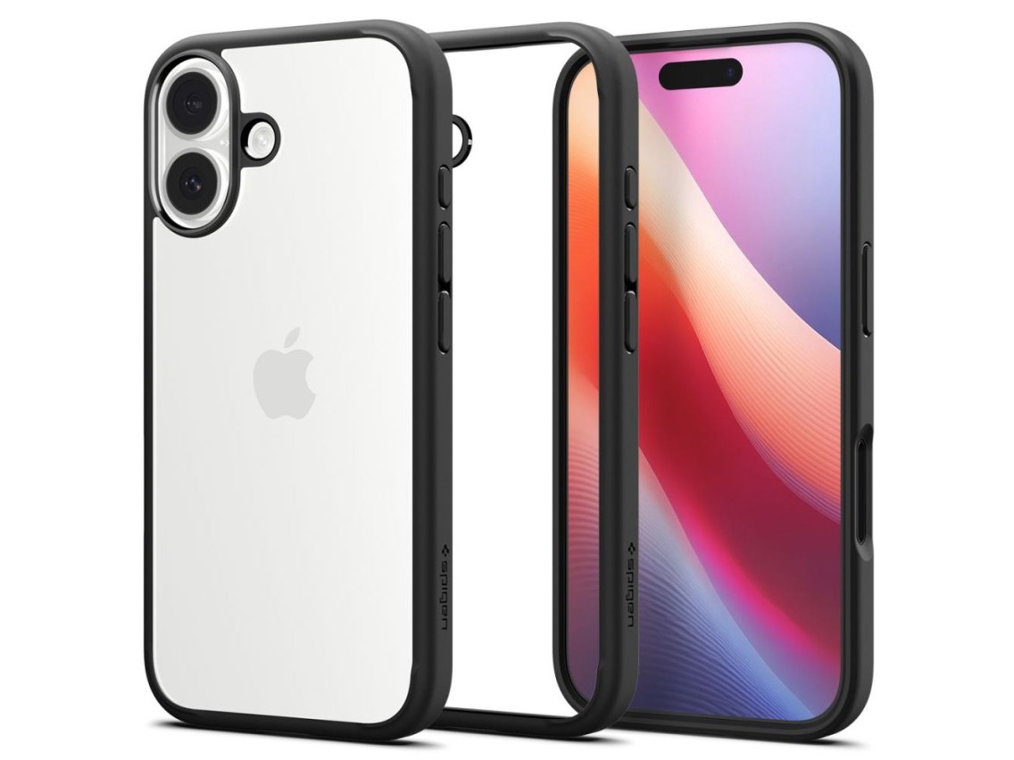 Capa Spigen Ultra Hybrid para iPhone 17 - Preto Fosco