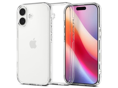 Funda Spigen Ultra Hybrid para iPhone 17 - Transparente