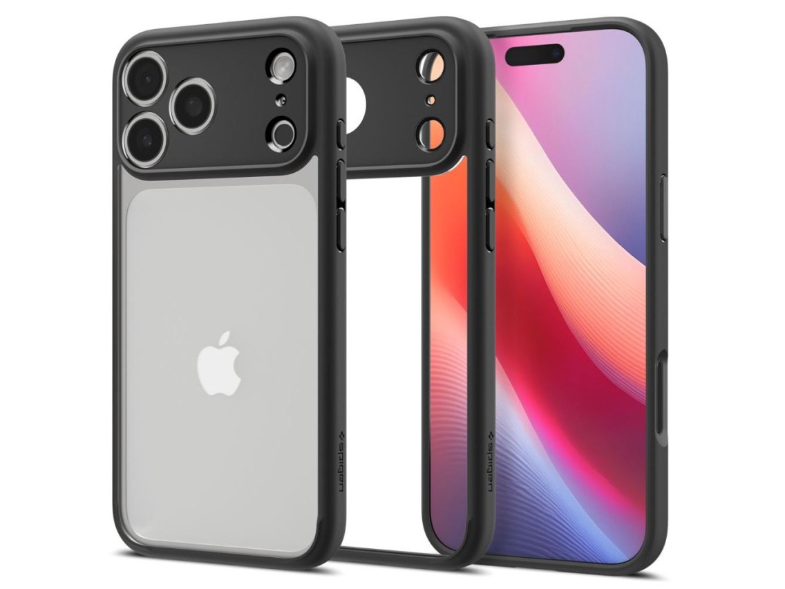 Spigen Ultra Hybrid Case for iPhone 17 Pro - Matte Black