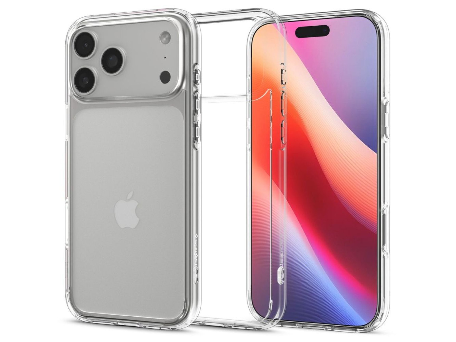 Funda Spigen Ultra Hybrid para iPhone 17 Pro - Transparente