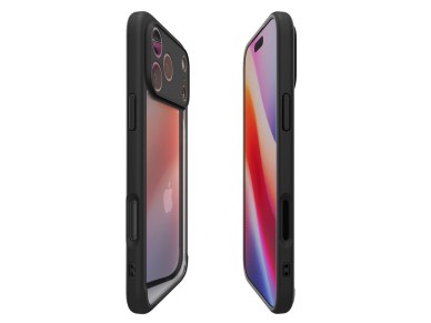 Capa Spigen Ultra Hybrid para iPhone 17 Pro - Preto Fosco Capa Spigen Ultra Hybrid para iPhone 17 Pro - Preto Fosco