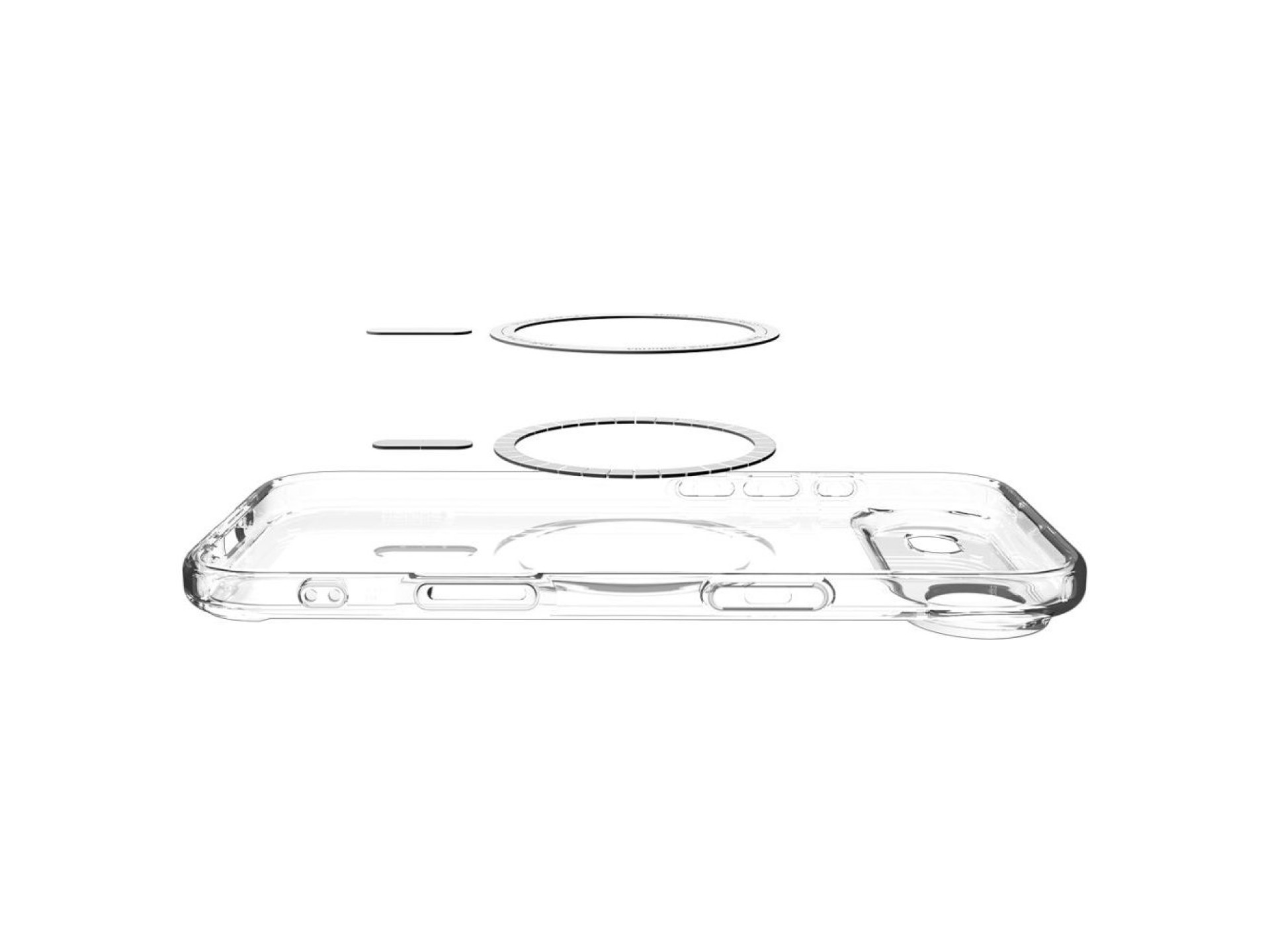 Capa Spigen Ultra Hybrid MagSafe para iPhone 17 Air - Branca