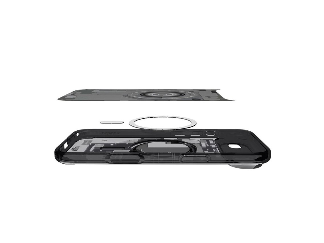 Spigen Ultra Hybrid MagSafe case for iPhone 17 Air Zero One - black
