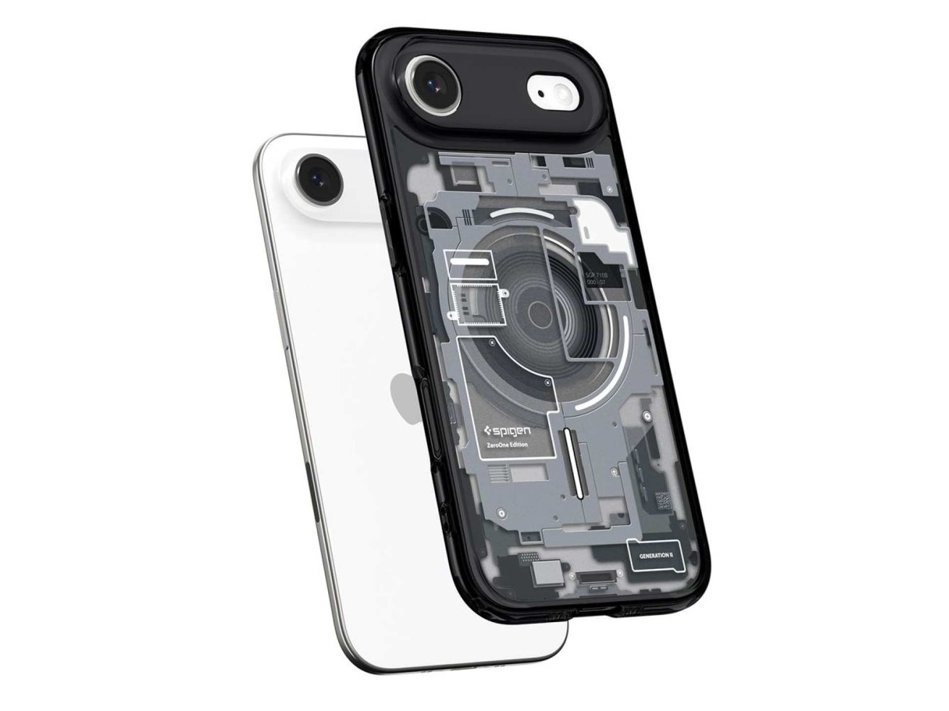 Spigen Ultra Hybrid MagSafe case for iPhone 17 Air Zero One - black