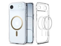 Funda Spigen Ultra Hybrid MagSafe para iPhone 17 Air - Oro transparente Funda Spigen Ultra Hybrid MagSafe para iPhone 17 Air - Oro transparente