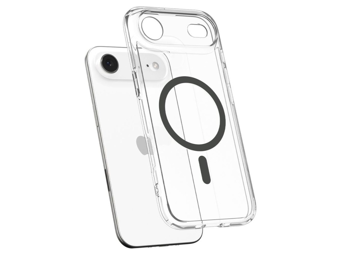 Capa Spigen Ultra Hybrid MagSafe para iPhone 17 Air - Cinza Transparente