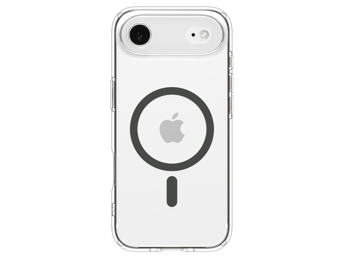 Capa Spigen Ultra Hybrid MagSafe para iPhone 17 Air - Cinza Transparente