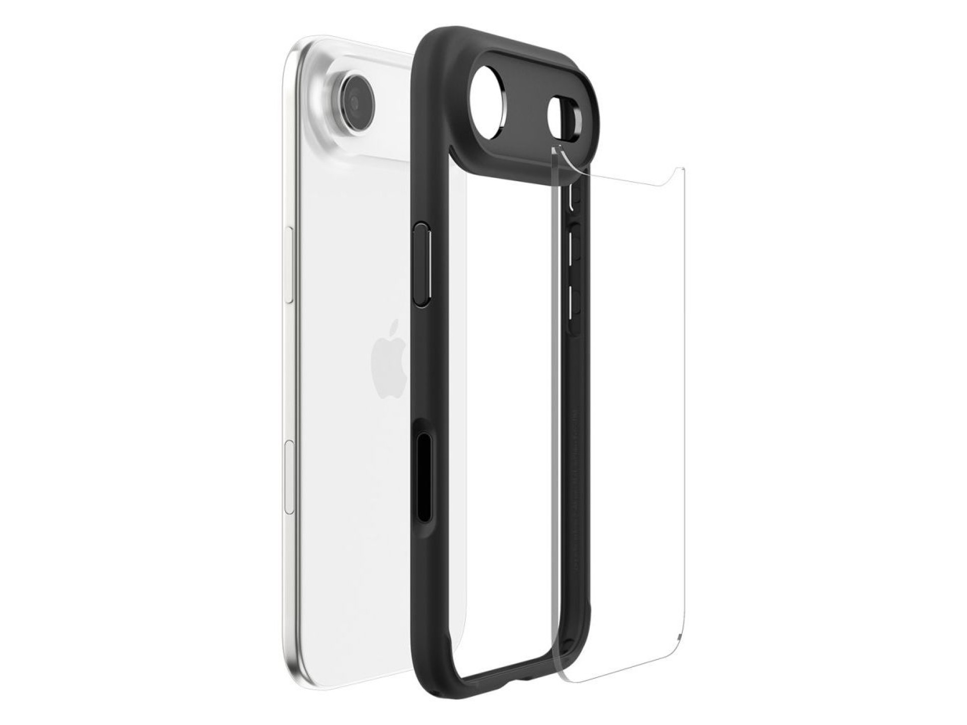 Spigen Ultra Hybrid Case for iPhone 17 Air - Matte Black