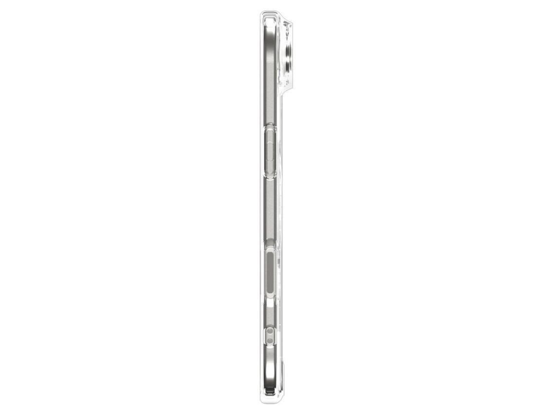 Capa Spigen Ultra Hybrid MagSafe para iPhone 17 Air - Transparente e Branca