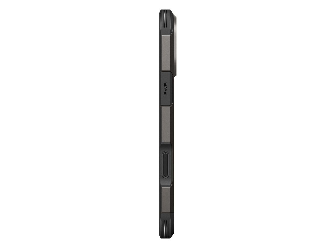 Funda Spigen Tough Armor "T" MagSafe para iPhone 17 Pro Max - Gris