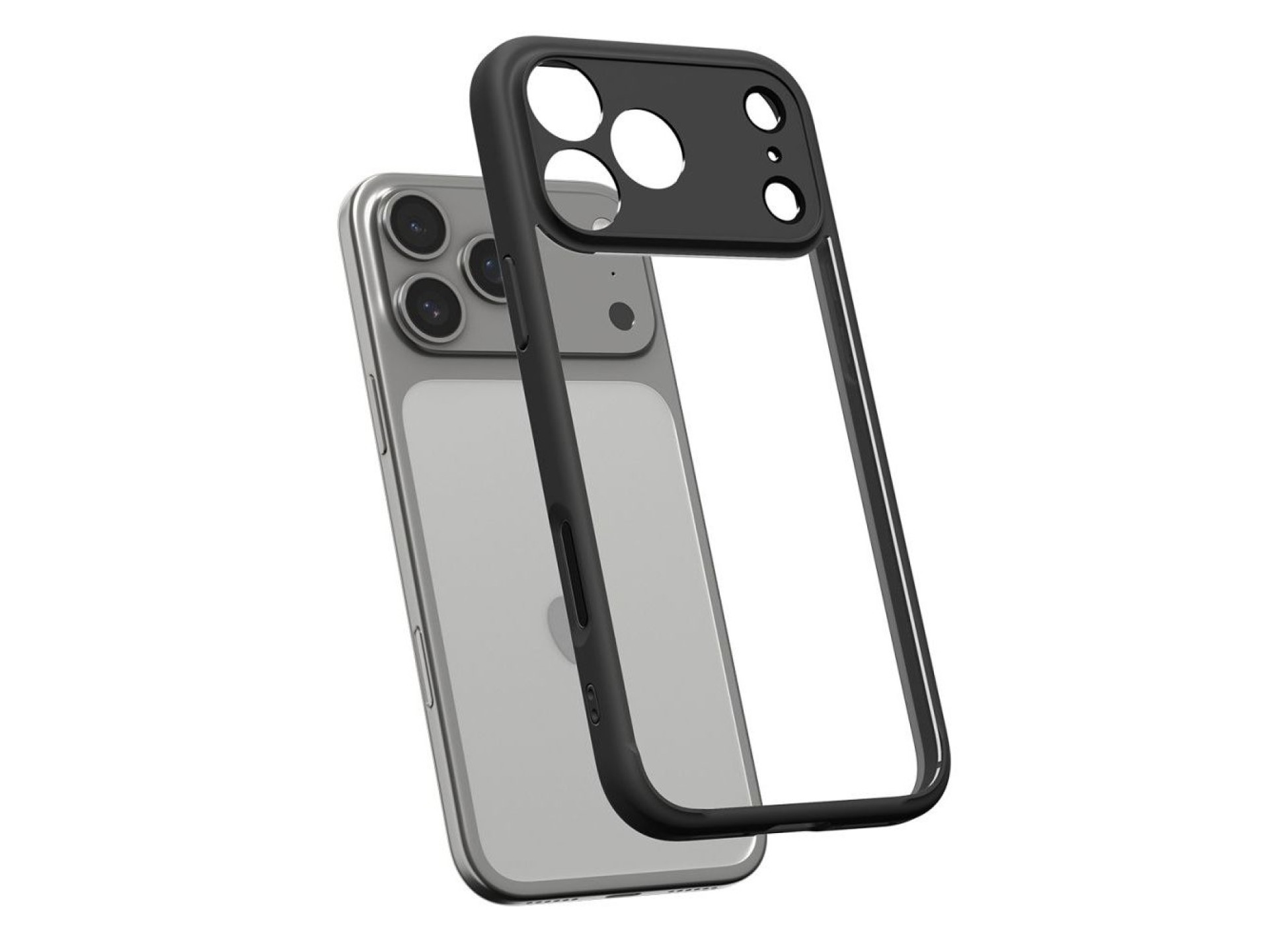 Spigen Ultra Hybrid Case for iPhone 17 Pro Max - Matte Black