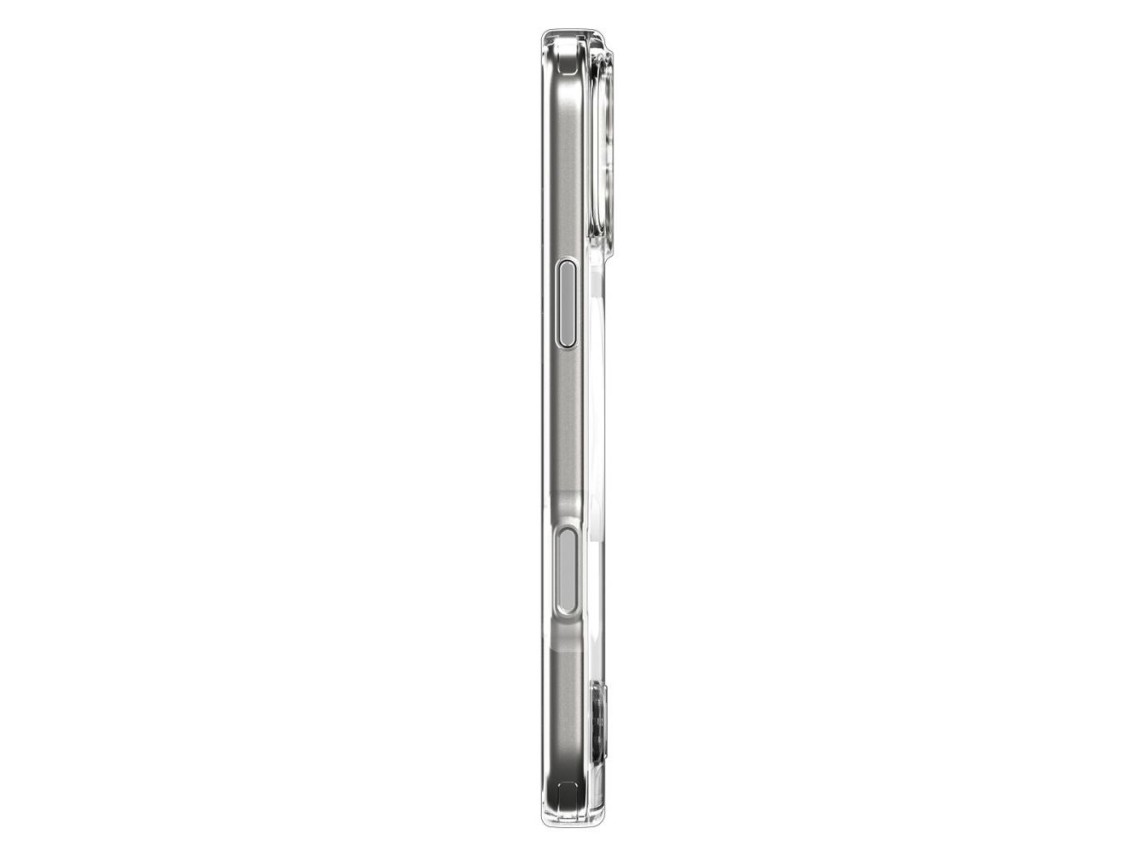 Spigen Ultra Hybrid "S" MagSafe Case for iPhone 17 Pro - Clear and White