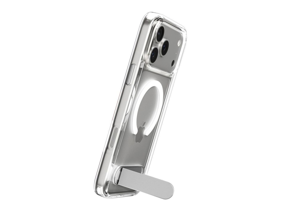 Spigen Ultra Hybrid "S" MagSafe Case for iPhone 17 Pro - Clear and White