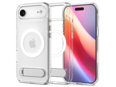 Spigen Ultra Hybrid "S" MagSafe Case for iPhone 17 Air - Clear and White Spigen Ultra Hybrid "S" MagSafe Case for iPhone 17 Air - Clear and White