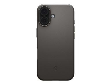 Funda Spigen Thin Fit MagSafe para iPhone 17 - Gris