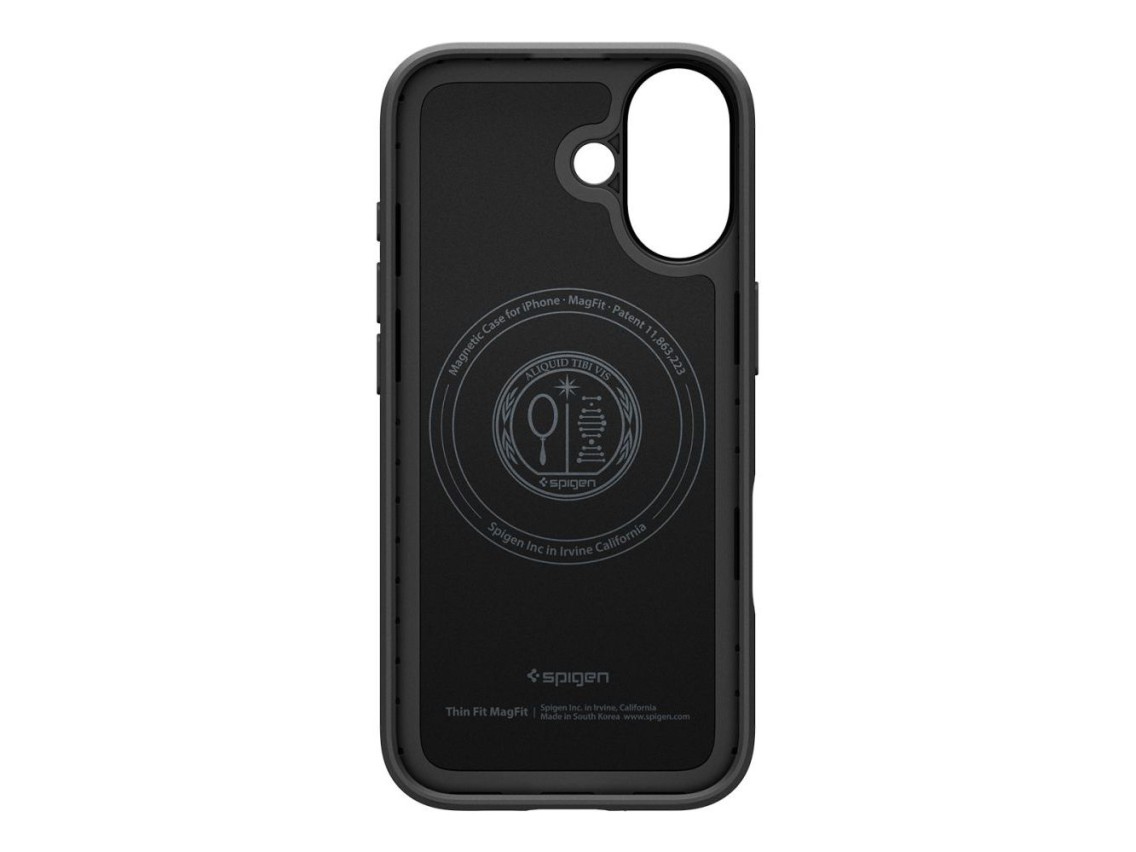 Funda Spigen Thin Fit MagSafe para iPhone 17 - Negra