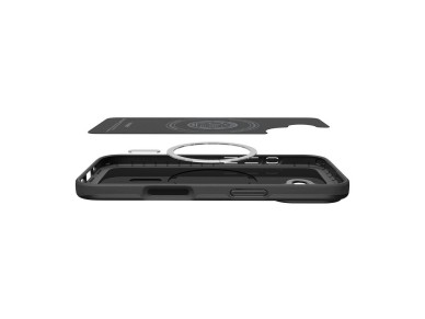 Funda Spigen Thin Fit MagSafe para iPhone 17 - Negra