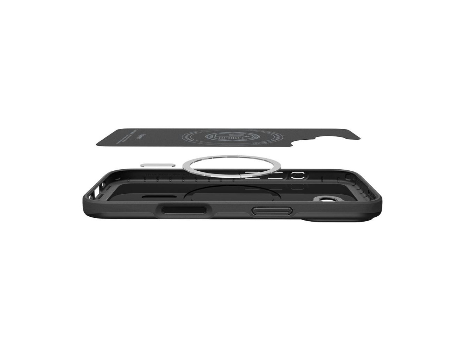 Capa Spigen Thin Fit MagSafe para iPhone 17 - Preta