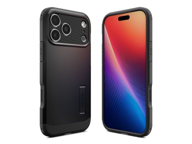 Funda Spigen Tough Armor "T" MagSafe para iPhone 17 Pro - negra