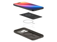 Funda Spigen Thin Fit MagSafe para iPhone 17 Pro - Gris Funda Spigen Thin Fit MagSafe para iPhone 17 Pro - Gris