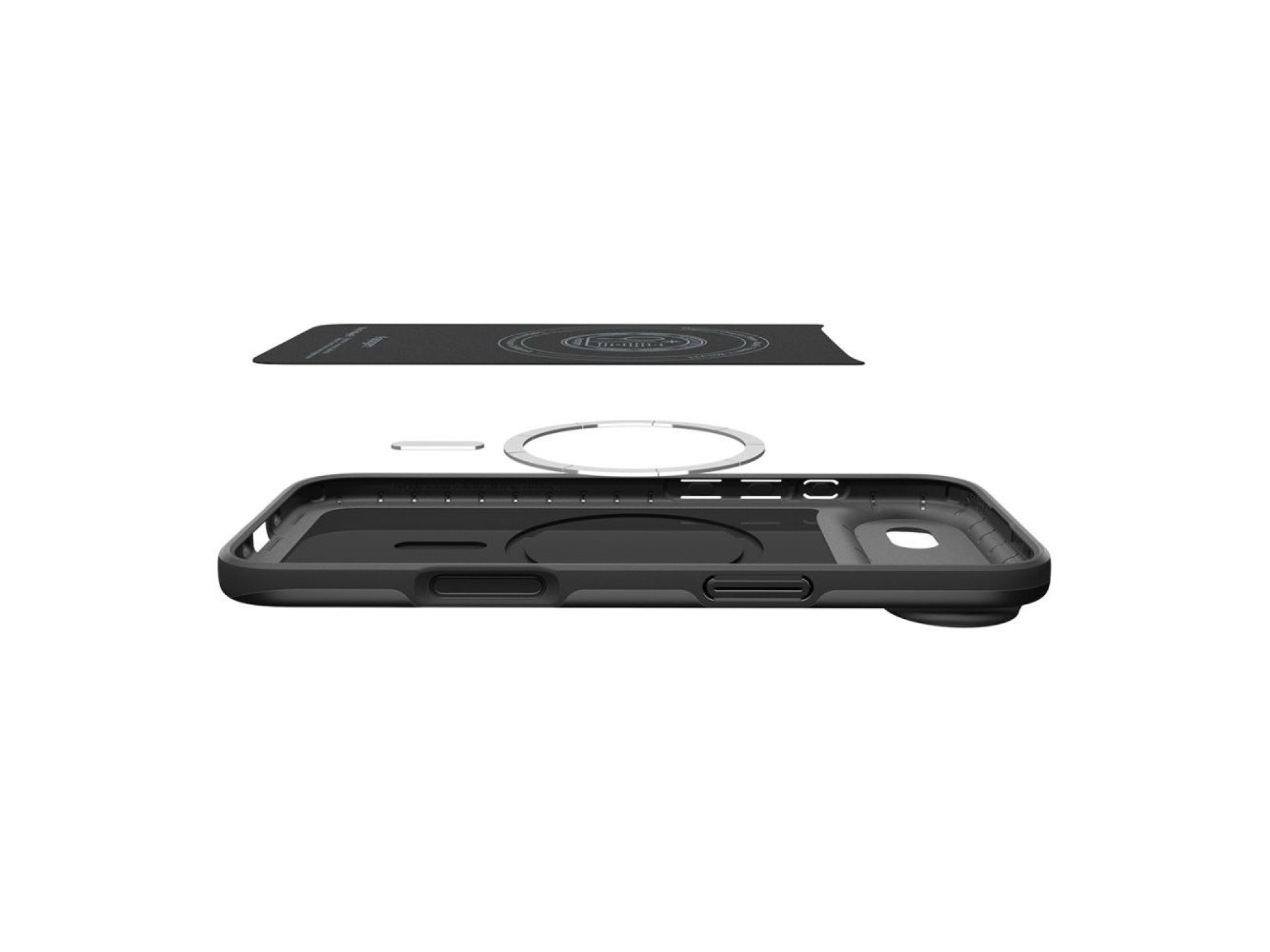 Capa Spigen Thin Fit MagSafe para iPhone 17 Air - Preta