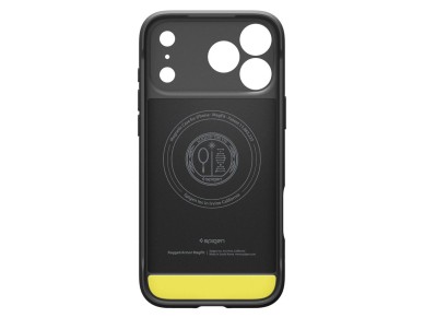 Funda Spigen Rugged Armor Mag MagSafe para iPhone 17 Pro - Negro mate